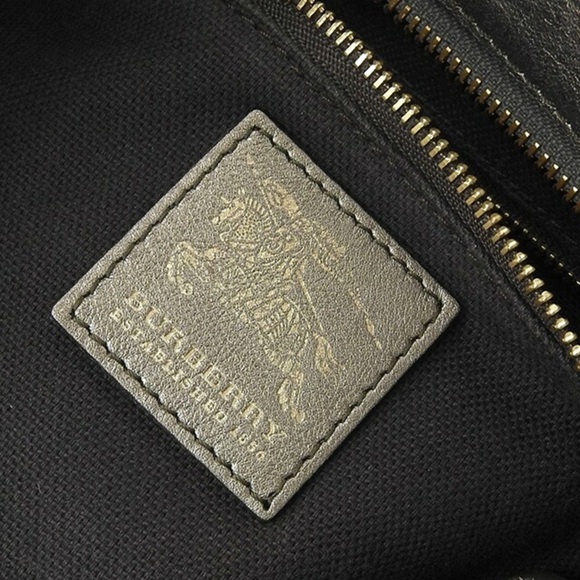 Burberry Silver Gold Metallic Prorsum Bag Mixed Metal Woven Chain Crossbody Bag - Picture 14 of 17